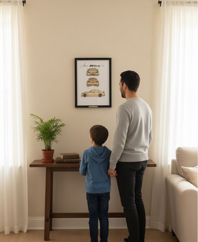 Top Ideas for Gifting Custom Vehicle Wall Art