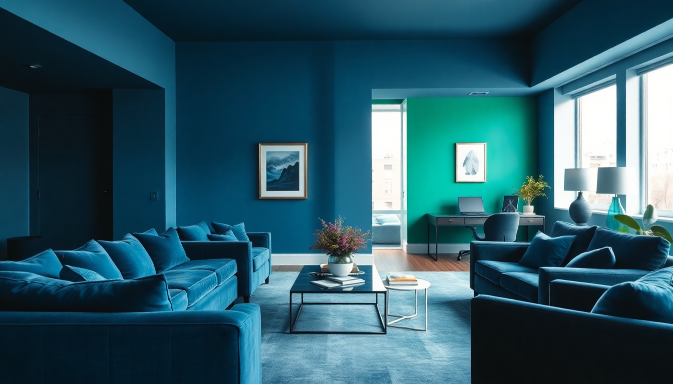 "Color Drenching: The Bold Paint Trend Taking Over Interiors"