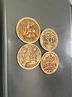 Engraved Fridge Magnet – “Home Sweet Home”