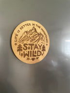 Engraved Fridge Magnet – “Home Sweet Home”