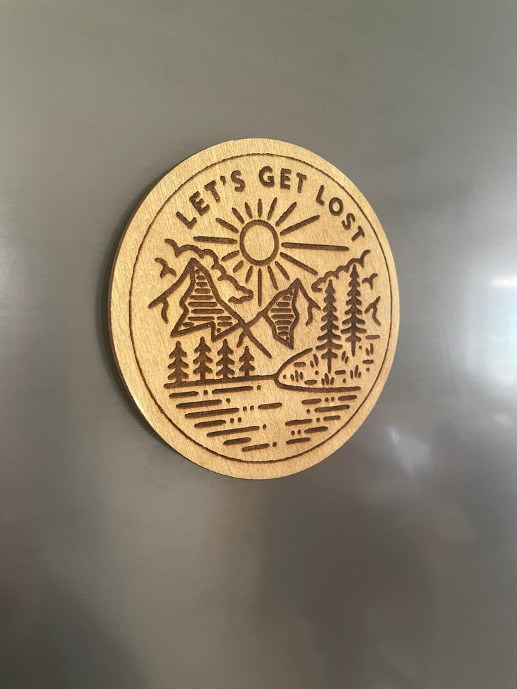 Engraved Fridge Magnet – “Home Sweet Home”