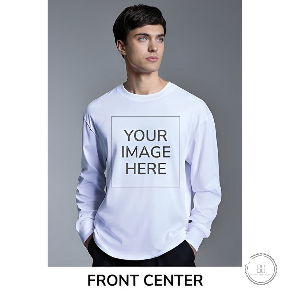 Custom T-Shirt Personalised Custom Printed T-Shirt UK | Upload Your Photo, Logo or Text | Premium Cotton