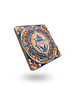 Vintage Art Tea Coasters – Premium Wooden & Non-Slip Base