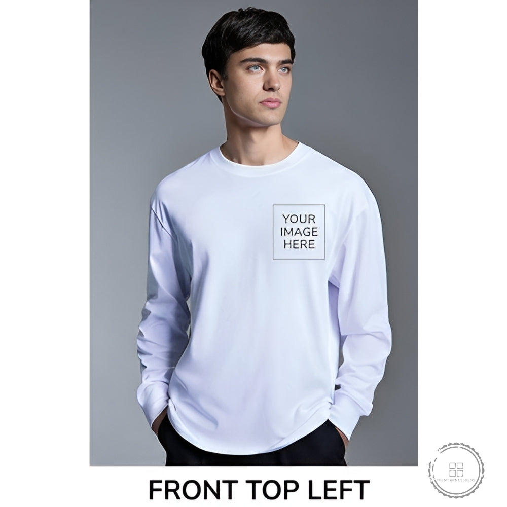 Custom T-Shirt Personalised Custom Printed T-Shirt UK | Upload Your Photo, Logo or Text | Premium Cotton