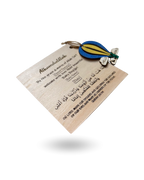 Hot Air Balloon Baby Announcment Wooden Tag