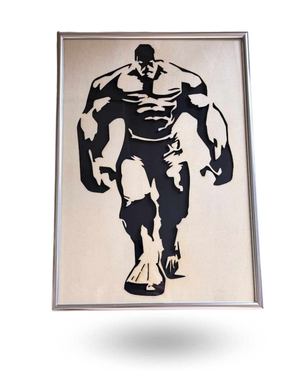 Hulk-Action Figure Wooden Wall Decor