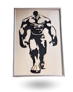 Hulk-Action Figure Wooden Wall Decor