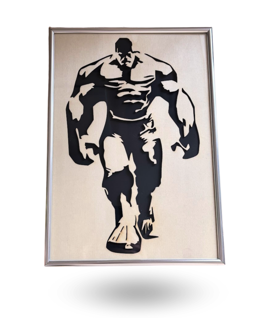 Hulk-Action Figure Wooden Wall Decor