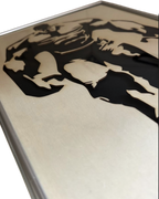 Hulk-Action Figure Wooden Wall Decor