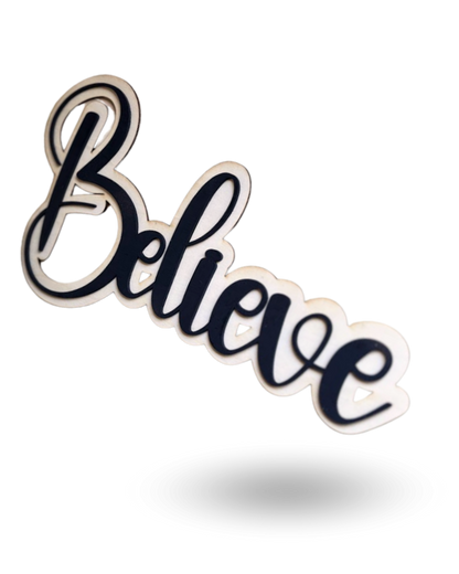Wooden Wall Hanging – “Believe”