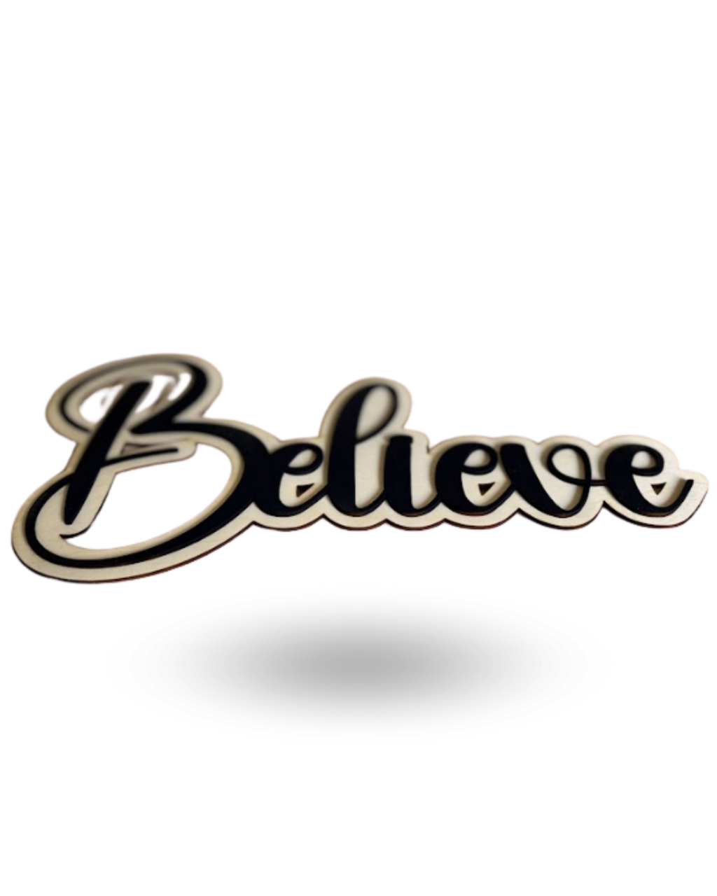 Believe - Wooden Wall Hanging