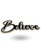 Believe - Wooden Wall Hanging