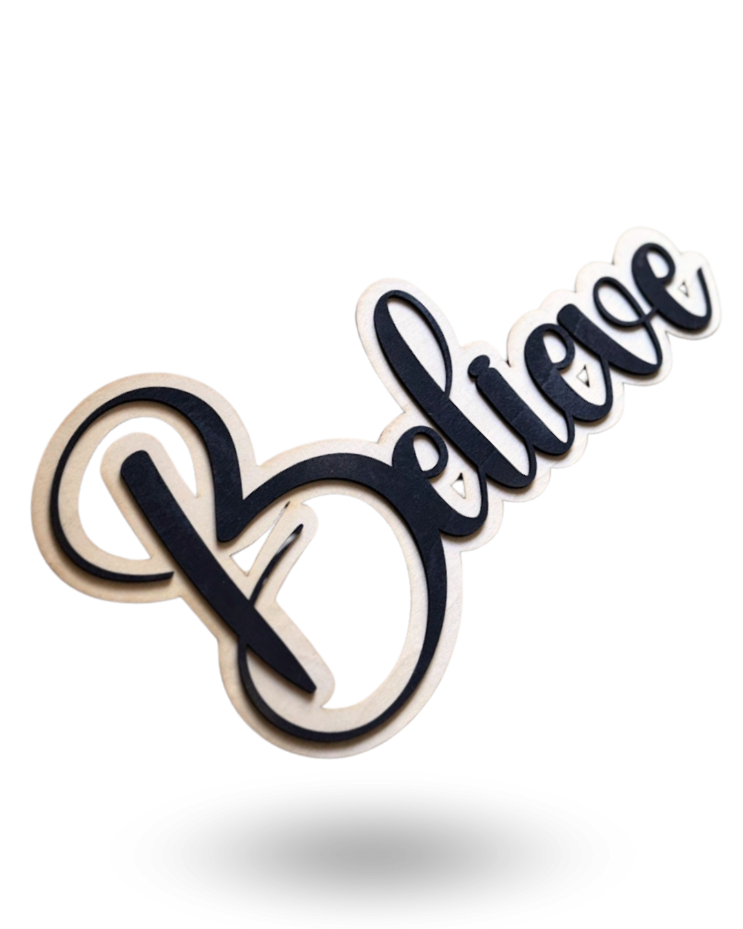 Wooden Wall Hanging – “Believe”