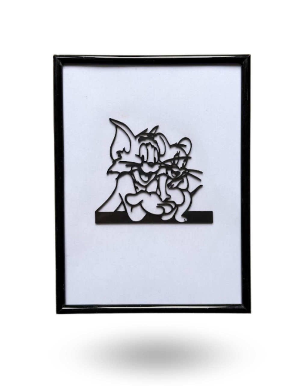 Tom and Jerry -Cartoon Character Wooden Wall Decor