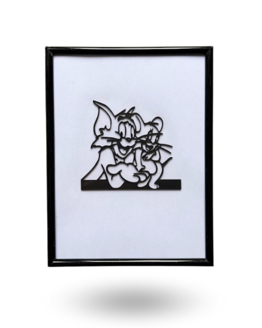 Tom and Jerry -Cartoon Character Wooden Wall Decor