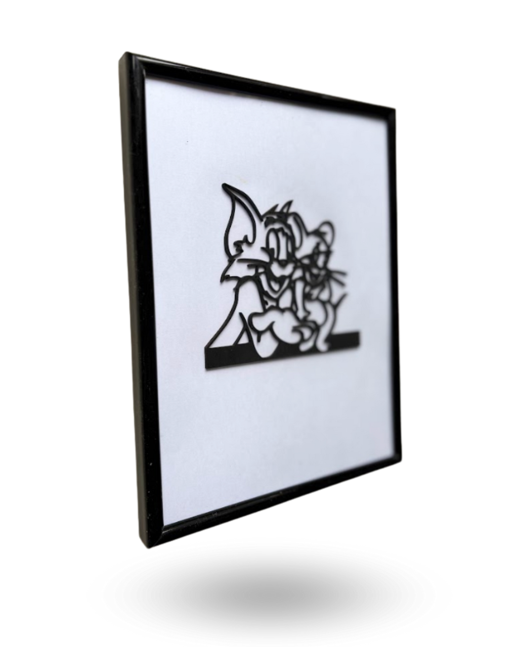 Tom and Jerry -Cartoon Character Wooden Wall Decor