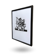 Tom and Jerry -Cartoon Character Wooden Wall Decor