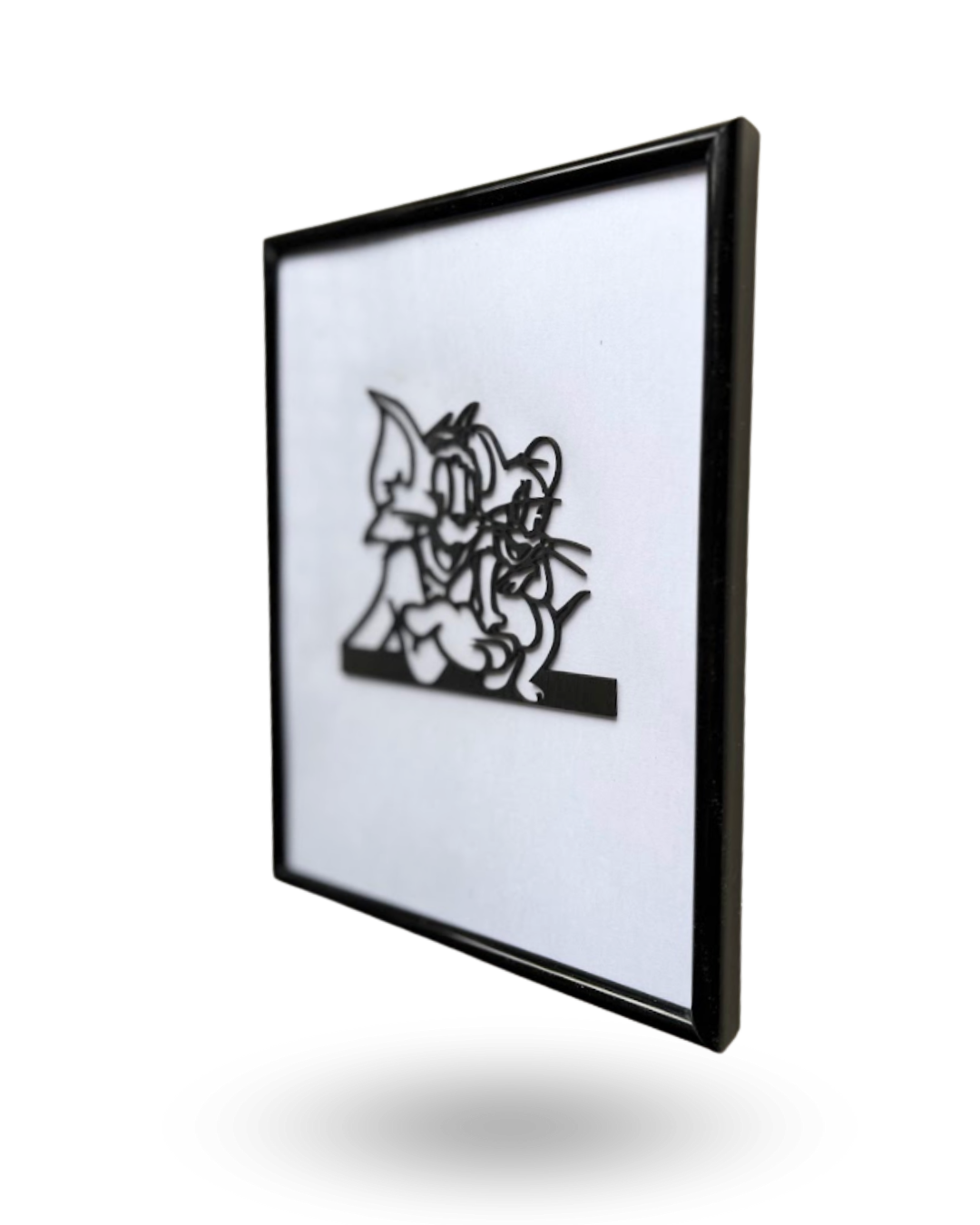 Tom and Jerry -Cartoon Character Wooden Wall Decor