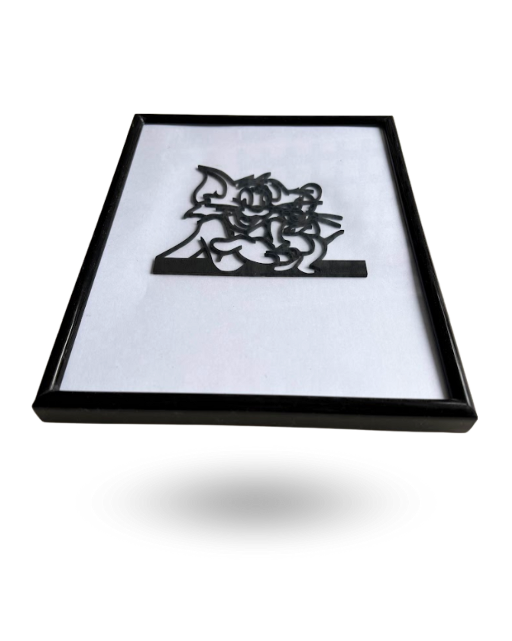 Tom and Jerry -Cartoon Character Wooden Wall Decor