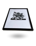 Tom and Jerry -Cartoon Character Wooden Wall Decor