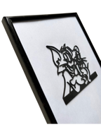 Tom and Jerry -Cartoon Character Wooden Wall Decor