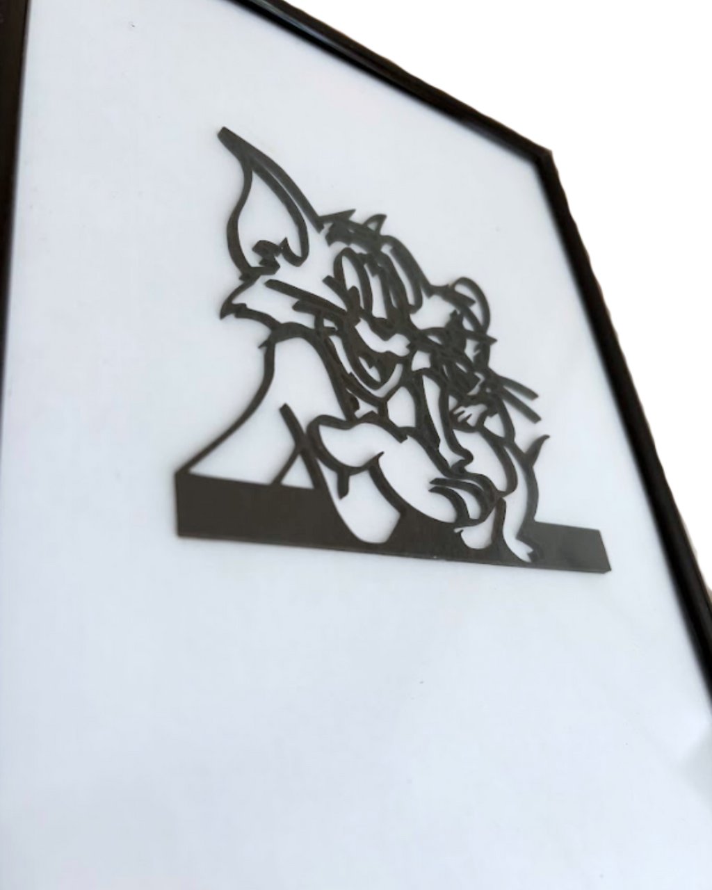 Tom and Jerry -Cartoon Character Wooden Wall Decor