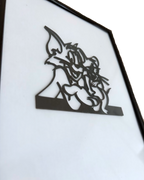 Tom and Jerry -Cartoon Character Wooden Wall Decor