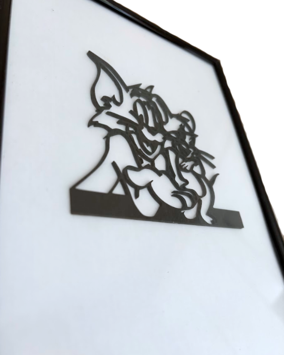 Tom and Jerry -Cartoon Character Wooden Wall Decor