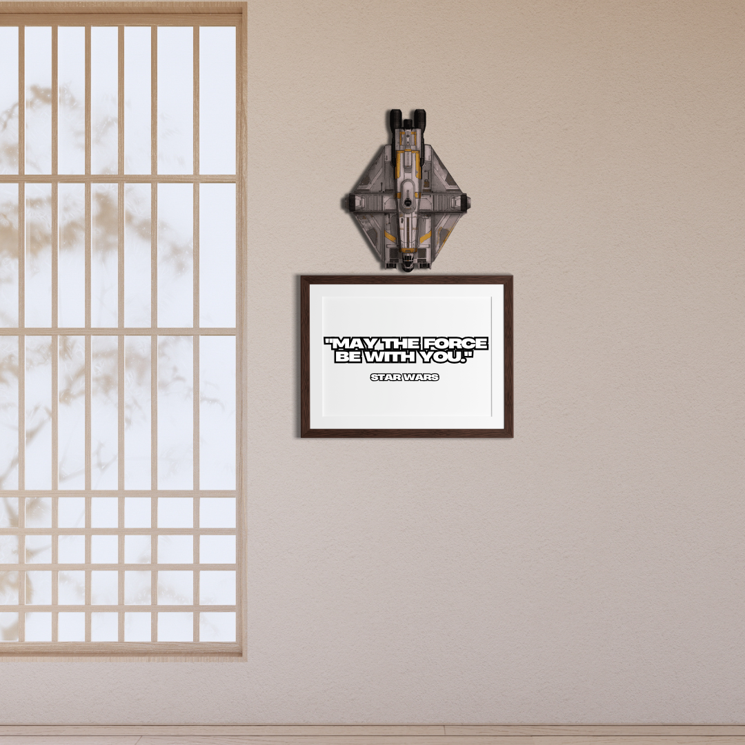 Star Wars - Movie Quotes Wooden Wall Decor