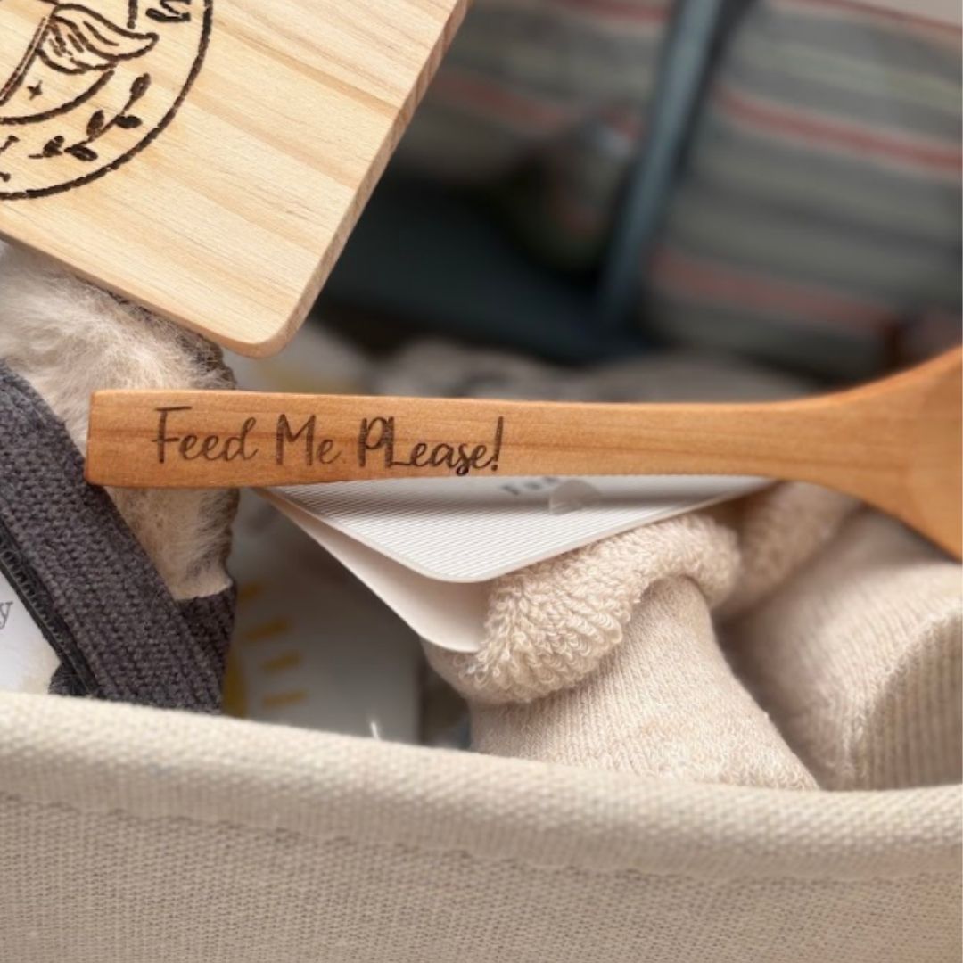 Feed Me Please - Wooden Baby Feeding Spoon