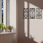 Abstract Wooden Wall Decor