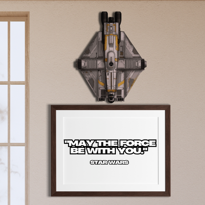Star Wars - Movie Quotes Wooden Wall Decor