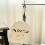 My First Closet - Wooden Baby Wardrobe Tag