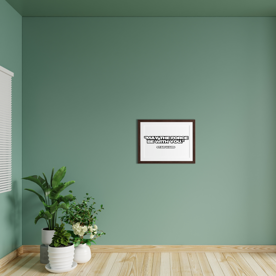 Star Wars - Movie Quotes Wooden Wall Decor