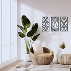 Abstract Wooden Wall Decor