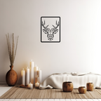 Deer- Geometric Wooden Wall Decor