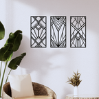 Abstract Wooden Wall Decor