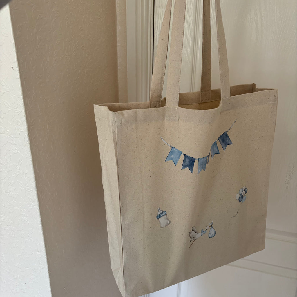 Baby Boy Gift Bundle – “Hello World” Newborn Essentials Set