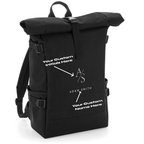 Customized Name DIY Roll-Top Backpack