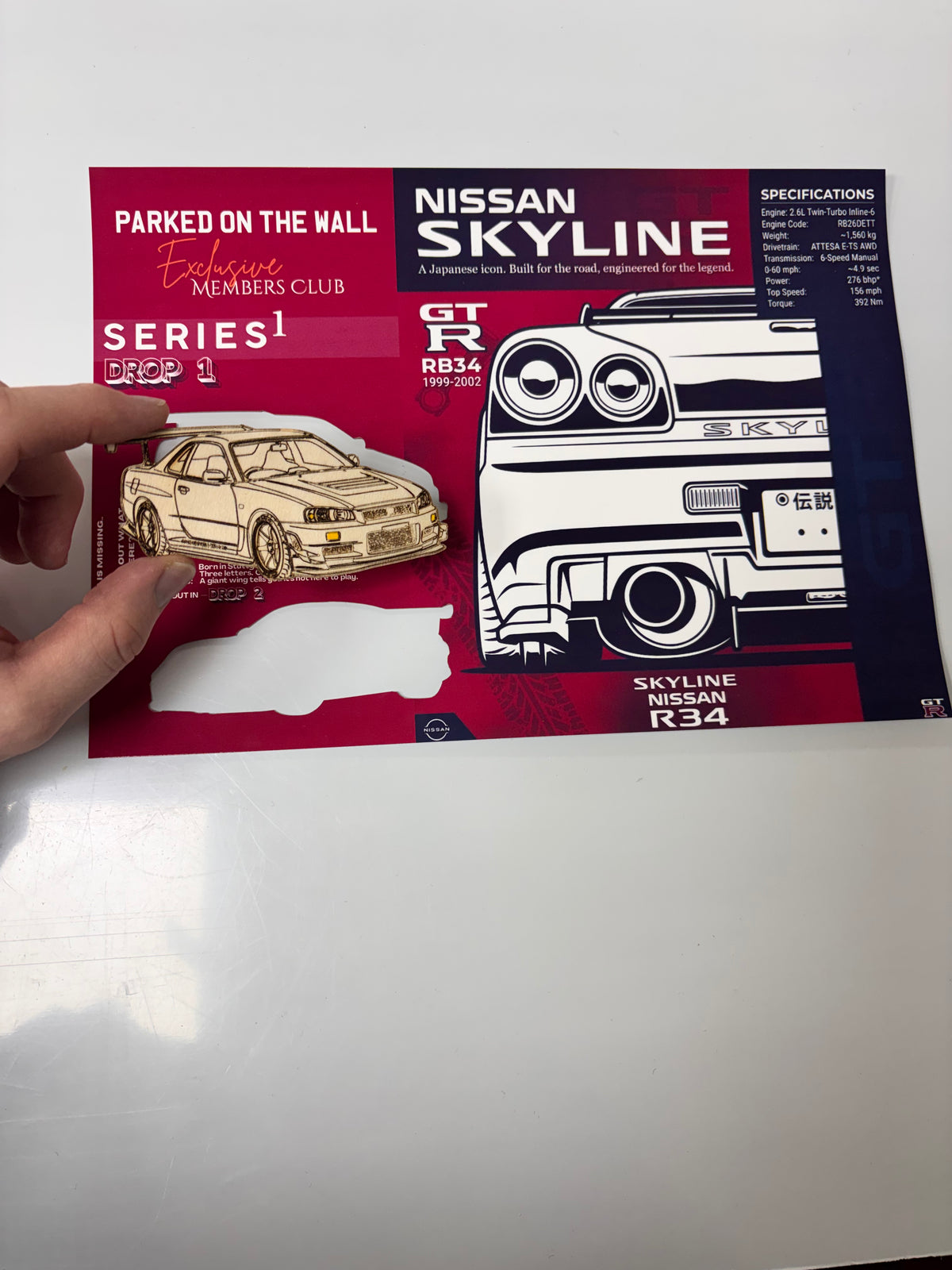 PARKED ON THE WALL — SERIES 1 MEMBERS CLUB
