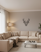 Deer- Geometric Wooden Wall Decor