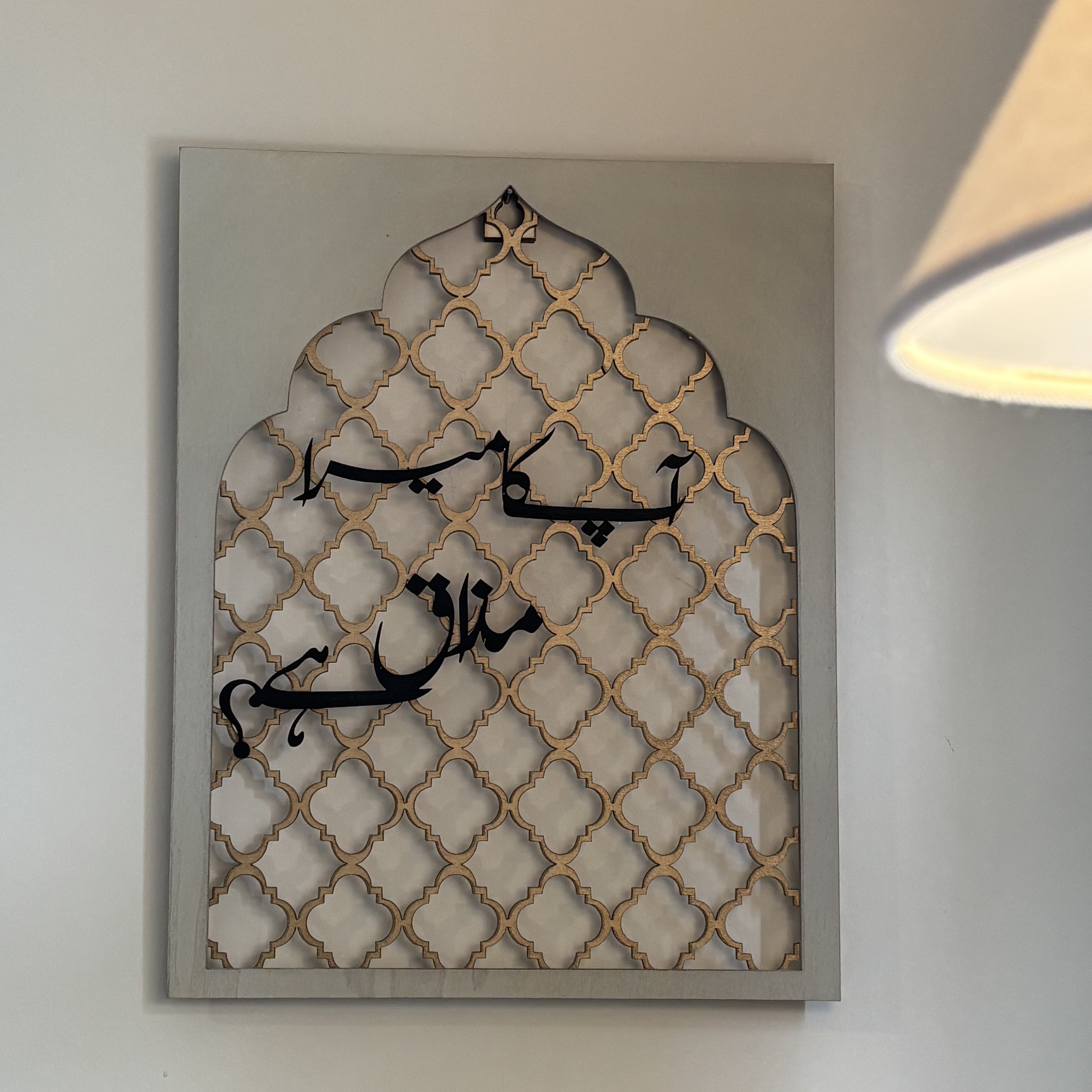 Apka maira mazaq hai? - Wooden Wall Hanging