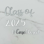 Personalised Gold/Silver Card Cake Topper – Custom Name | UK Made