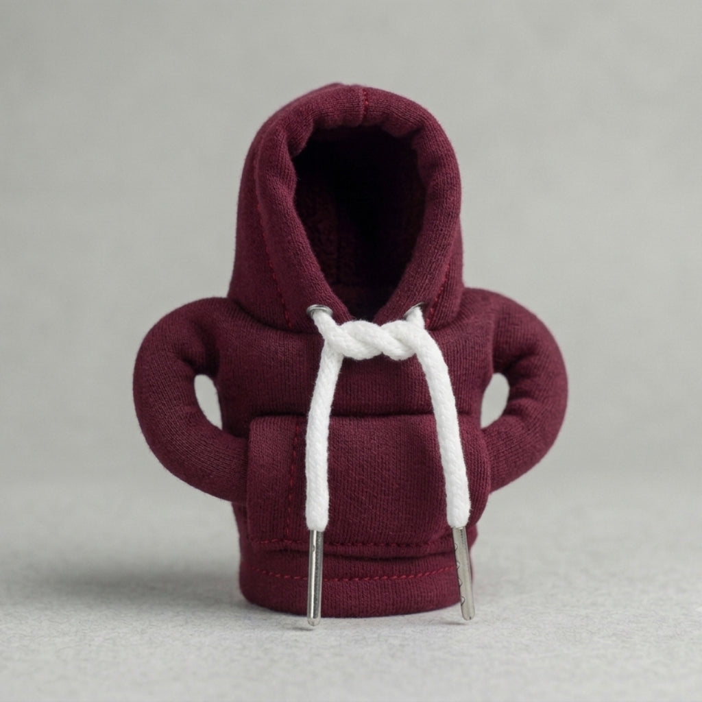 Mini Hoodie Gear Shift Cover – Soft Plush Car Gear Knob Hoodie Protector | Universal Fit
